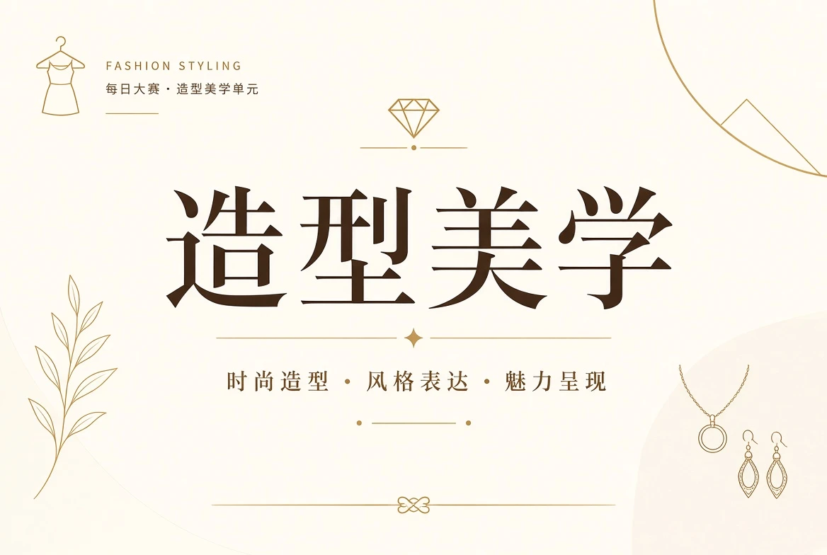 造型页栏目视觉